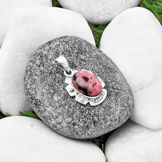Natural Rhodonite Pendant P-1485 SDP140286