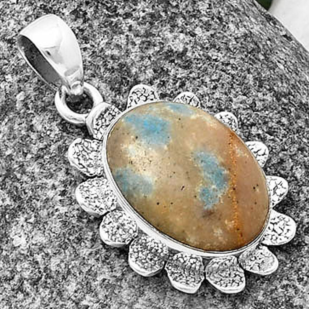 Natural Cavansite - India Pendant P-1205 SDP140360