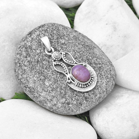 Natural Lavender Jade Pendant P-1277 SDP140574