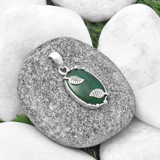 Natural Green Aventurine Pendant P-1226 SDP140596