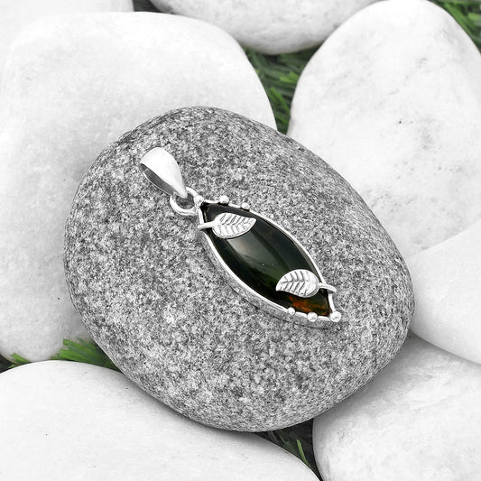 Natural Chrome Chalcedony Pendant P-1226 SDP140613