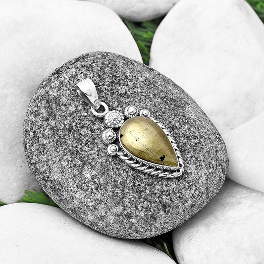 Apache Gold Healer's Gold - Arizona Pendant P-1616 SDP140622