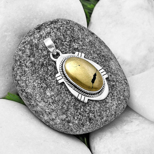 Apache Gold Healer's Gold - Arizona Pendant P-1463 SDP140652