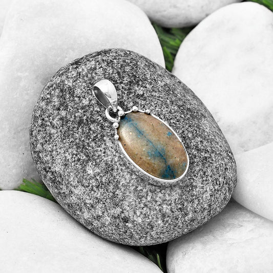 Natural Cavansite - India Pendant P-1349 SDP140681