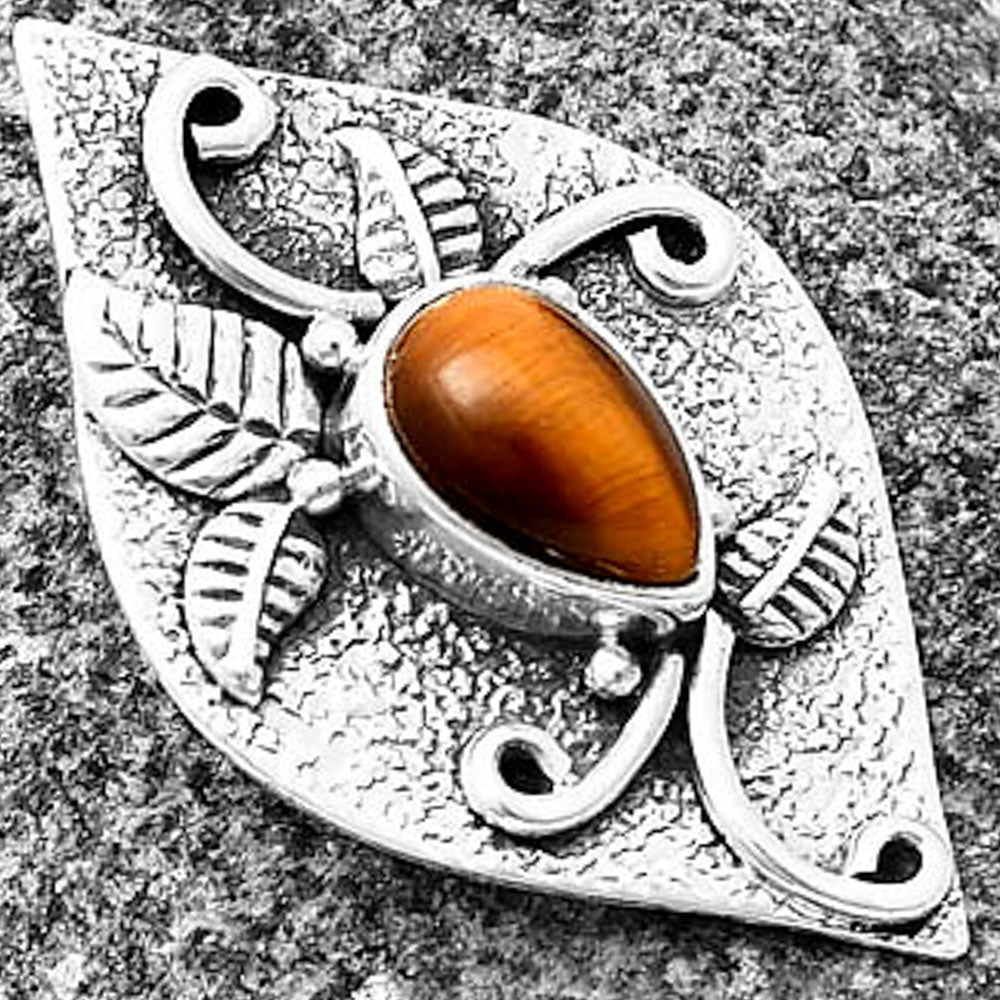 Natural Tiger Eye - Africa Pendant P-1518 SDP140732