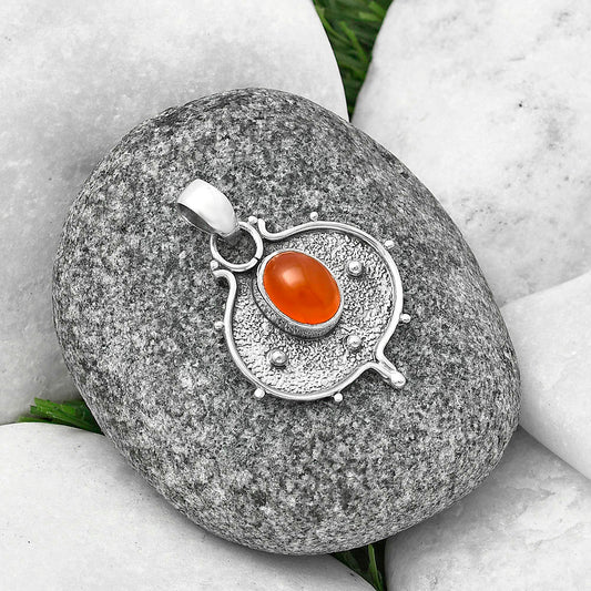 Natural Carnelian Pendant P-1403 SDP141320