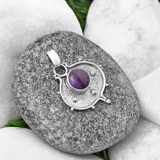 Natural Lavender Jade Pendant P-1403 SDP141326