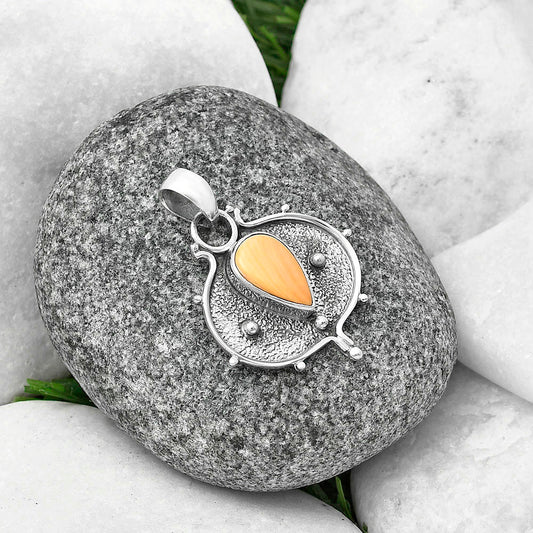 Natural Spiny Oyster Shell - Arizona Pendant P-1403 SDP141334