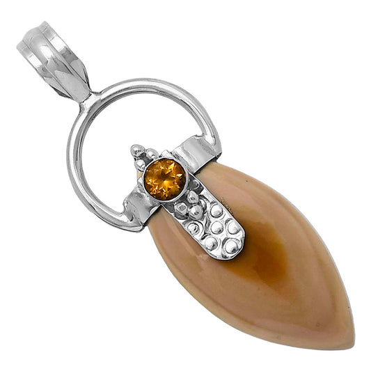 Imperial Jasper - Mexico & Citrine Pendant P-1723 SDP141663