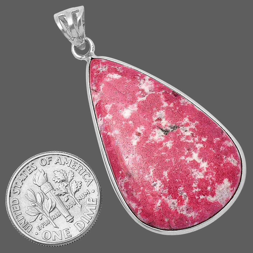 Natural Pink Thulite - Norway Pendant P-1001 SDP141918