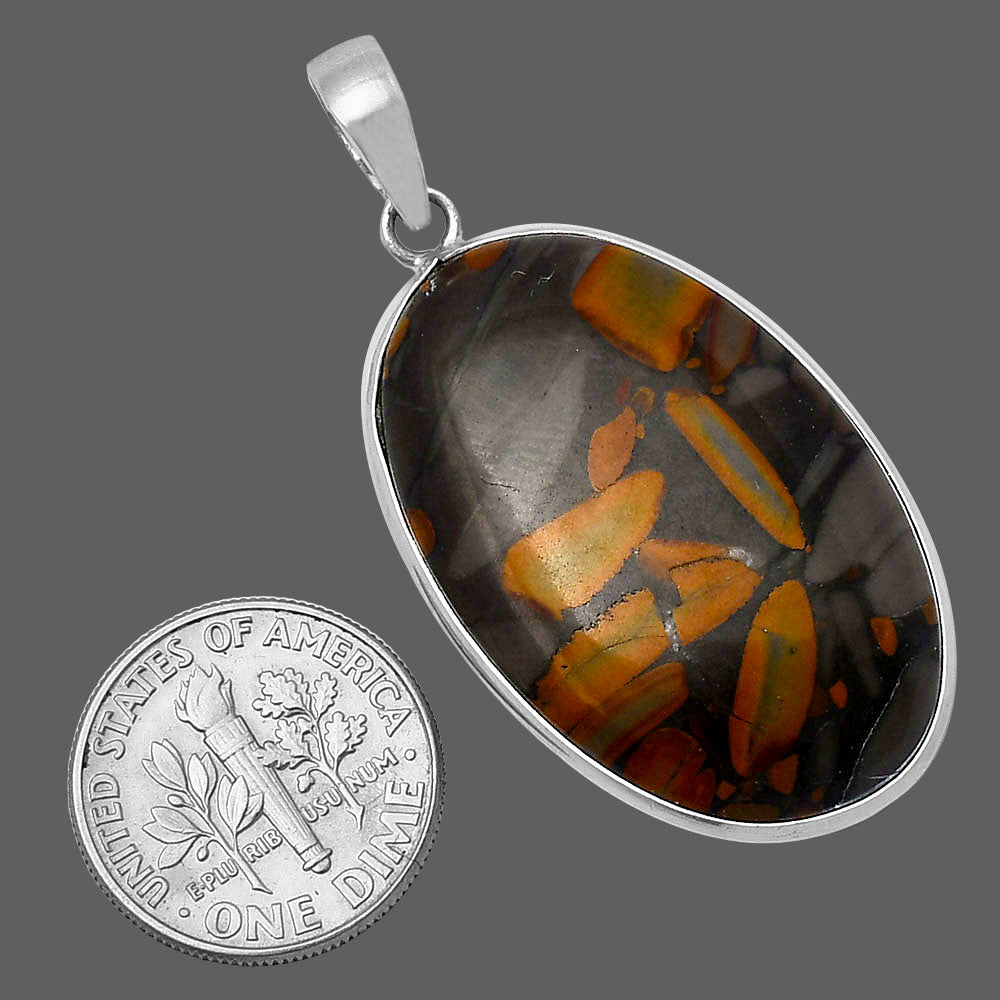 Natural Fruit Jasper Pendant P-1001 SDP142056