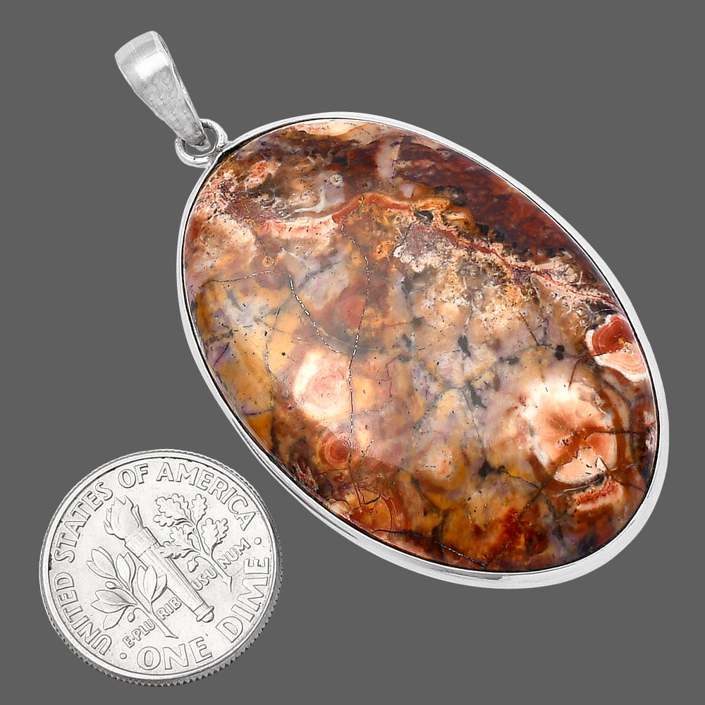 Natural Mexican Bird Eye Pendant P-1001 SDP142177