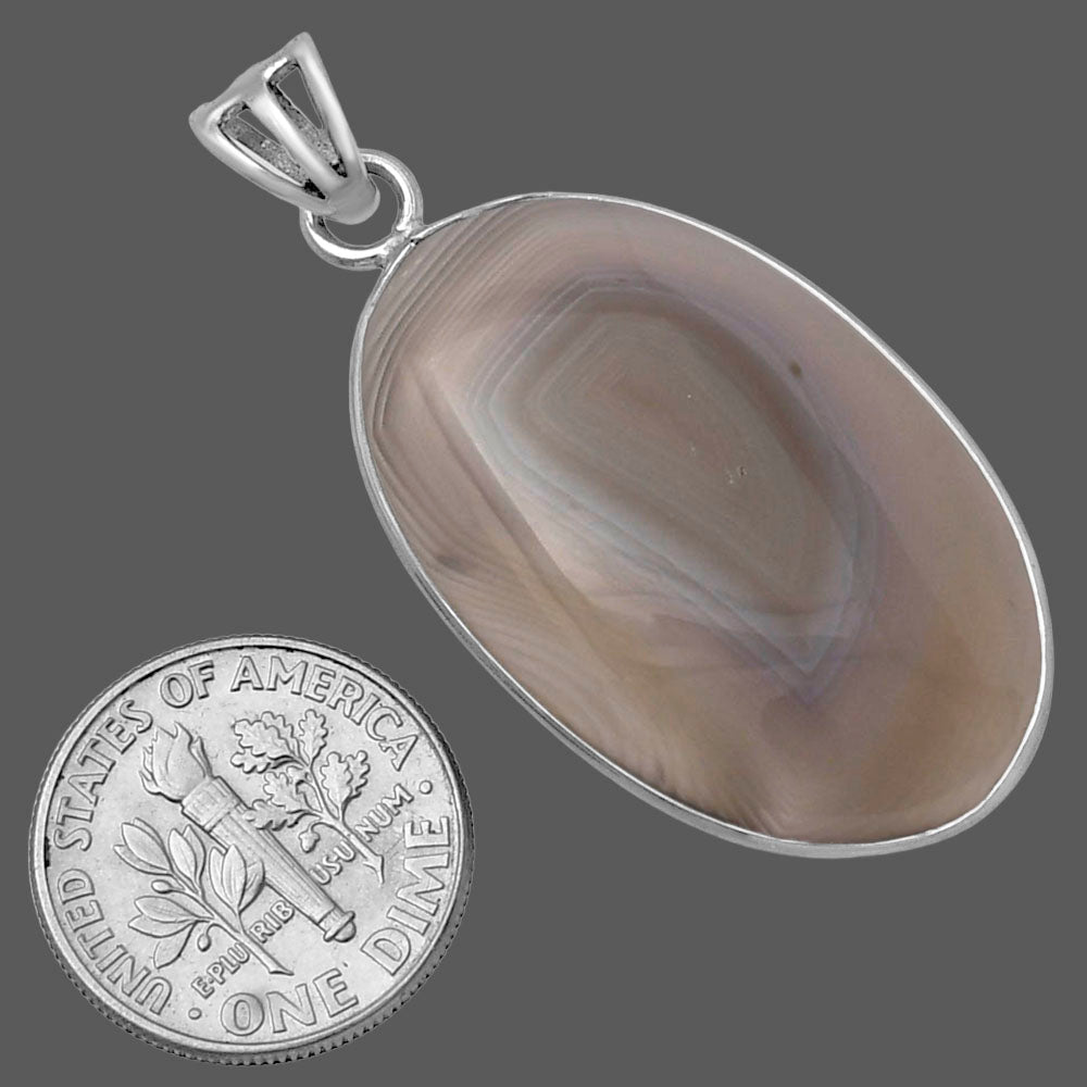 Natural Banded Onyx Pendant P-1001 SDP143120