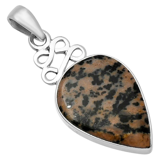 Natural Russian Honey Dendrite Opal Pendant P-1554 SDP143261