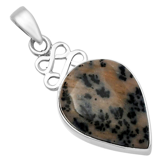 Natural Russian Honey Dendrite Opal Pendant P-1554 SDP143267