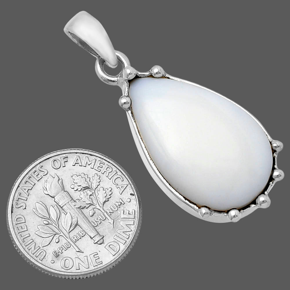 Natural White Opal Pendant P-1349 SDP143310