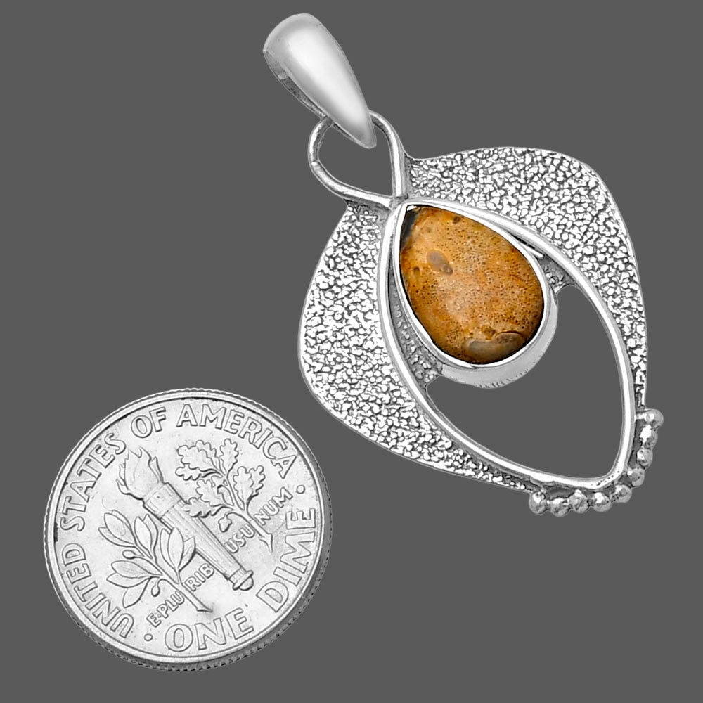 Natural Rock Calcy Pendant P-1402 SDP143384