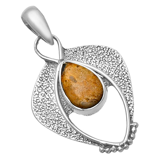 Natural Rock Calcy Pendant P-1402 SDP143384