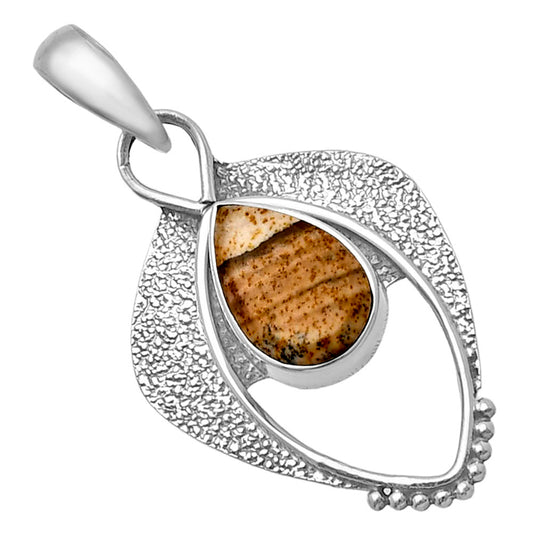 Natural Picture Jasper Pendant P-1402 SDP143398