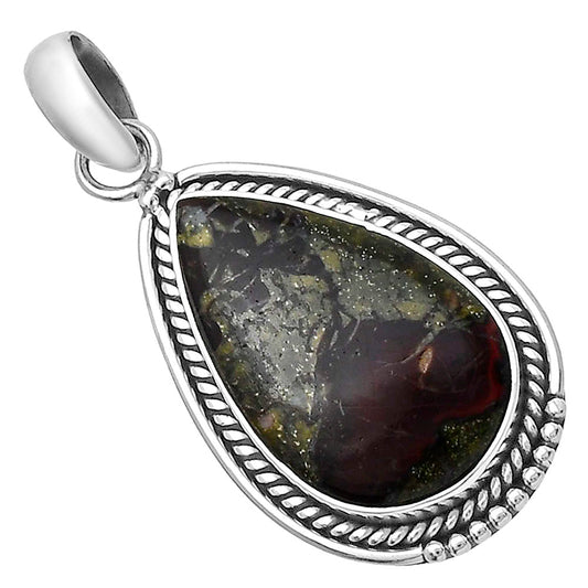 Dragon Blood Stone - South Africa Pendant P-1511 SDP143768