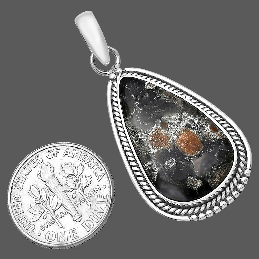 Natural Tabu Jasper Pendant P-1511 SDP143777