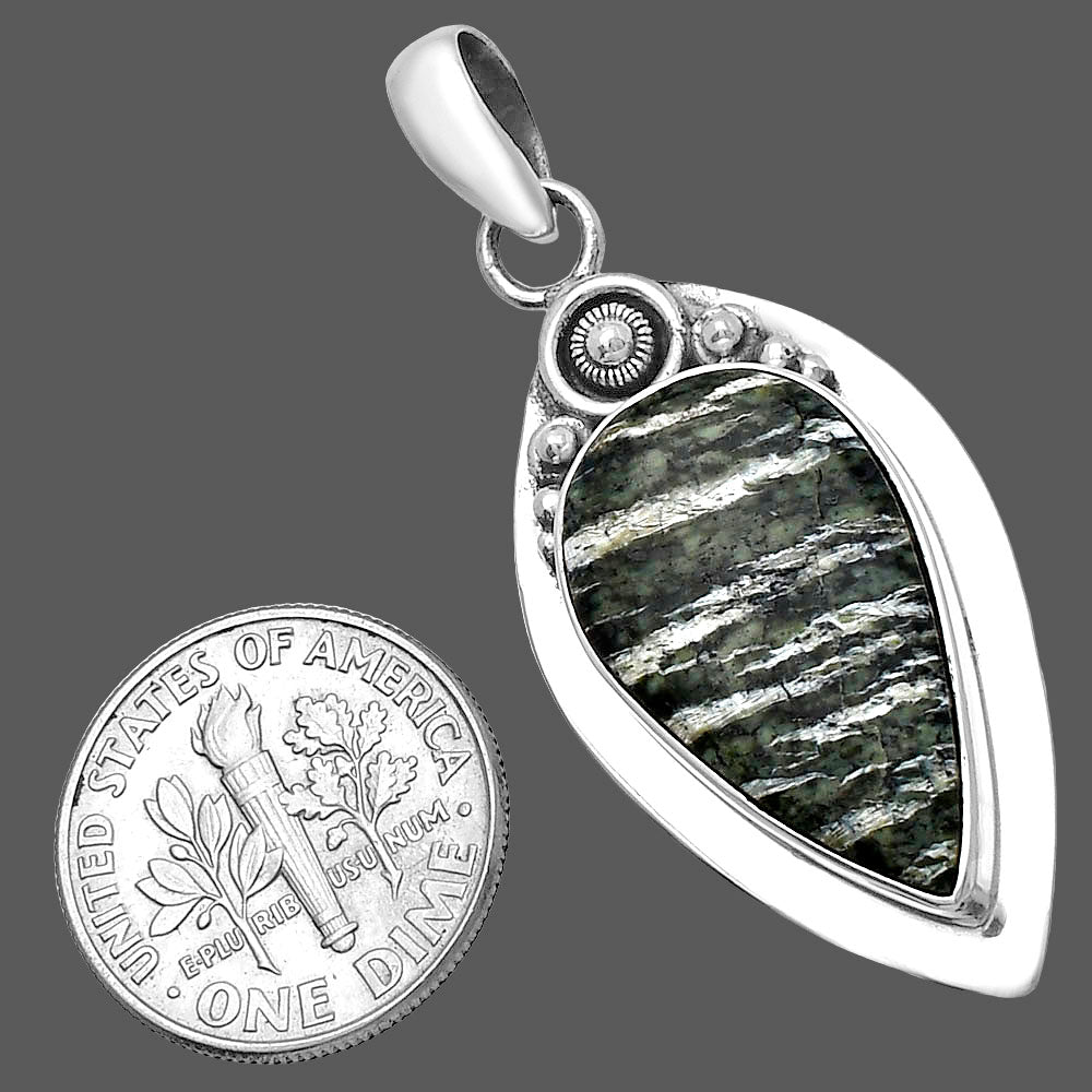 Natural Chrysotile Pendant P-1350 SDP143847