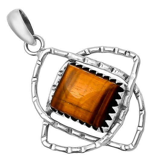 Natural Tiger Eye - Africa Pendant P-1370 SDP143885