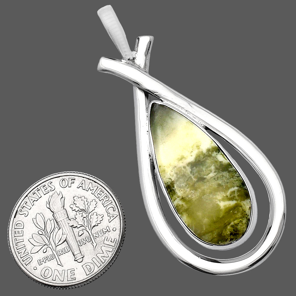 Natural Serpentine Pendant P-1314 SDP143992