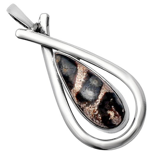 Natural Viper Skin Jasper Pendant P-1314 SDP144016