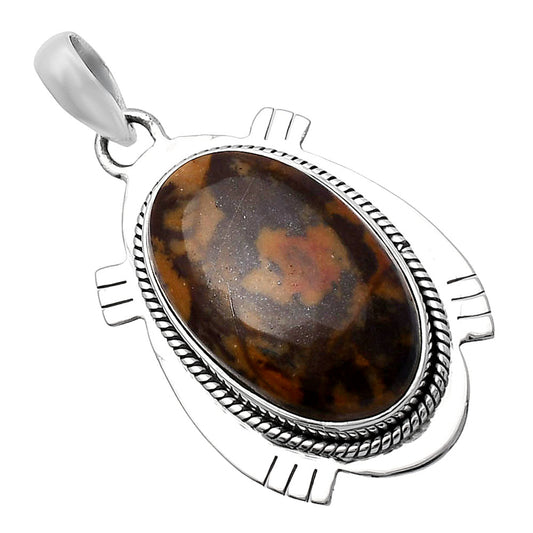 Natural Outback Jasper Pendant P-1463 SDP144050