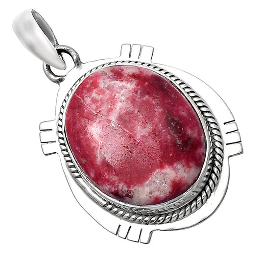 Natural Pink Thulite - Norway Pendant P-1463 SDP144079