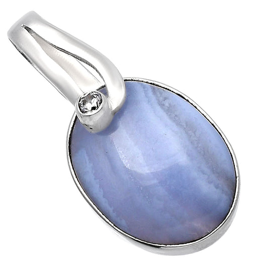 Natural Owyhee Opal & Zircon Pendant P-1251 SDP144085