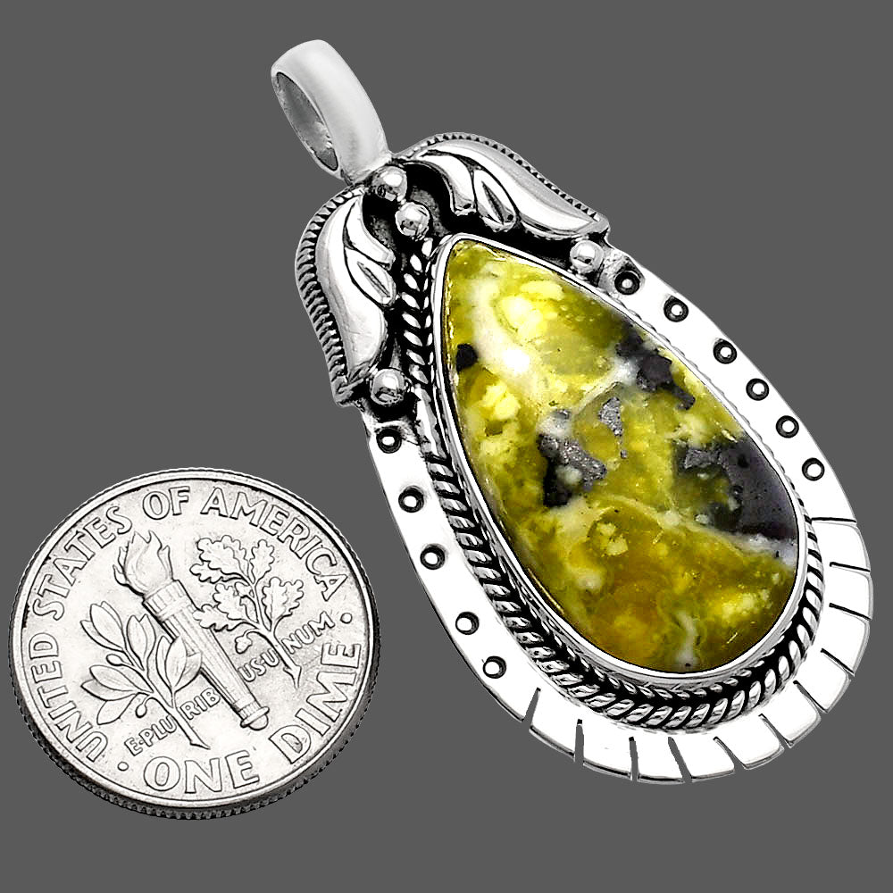 Natural Serpentine Pendant P-1568 SDP144204