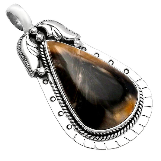 Natural Bat Cave Jasper Pendant P-1568 SDP144209