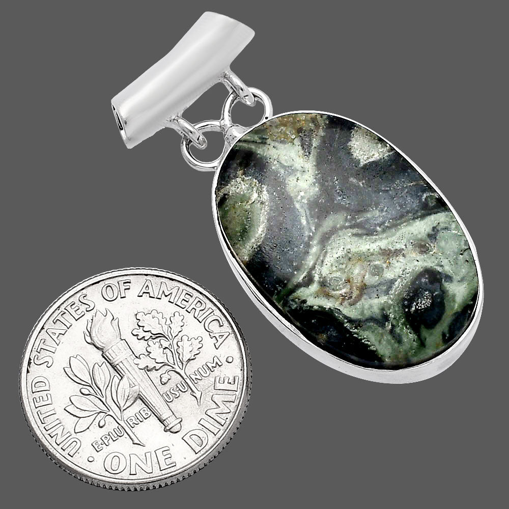 Natural Star Galaxy Jasper Pendant P-1198 SDP144617