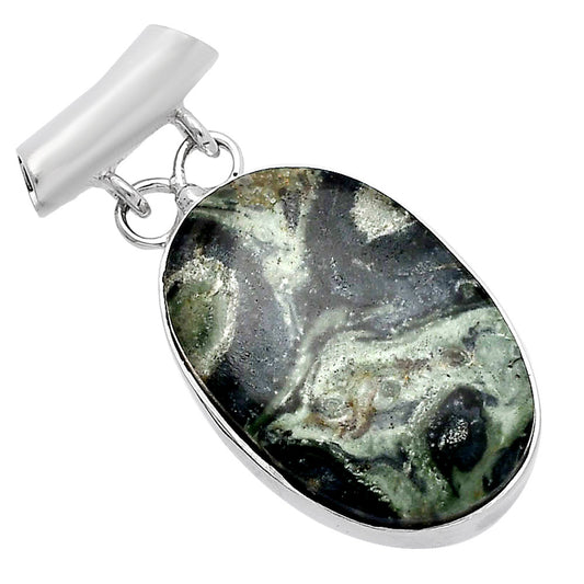 Natural Star Galaxy Jasper Pendant P-1198 SDP144617