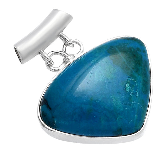 Natural Azurite Chrysocolla Pendant P-1198 SDP144638