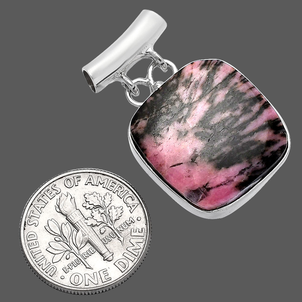 Natural Rhodonite Pendant P-1198 SDP144651