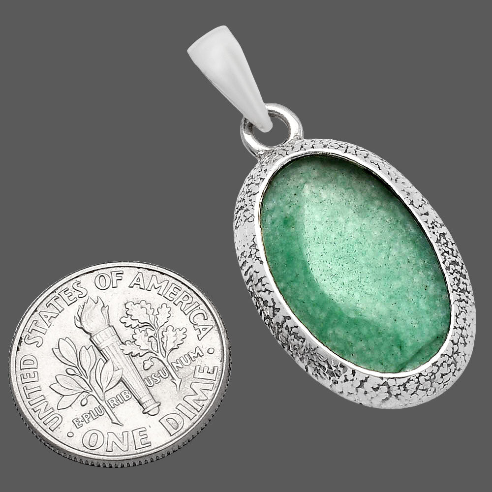 Natural Green Aventurine Pendant P-1538 SDP144724