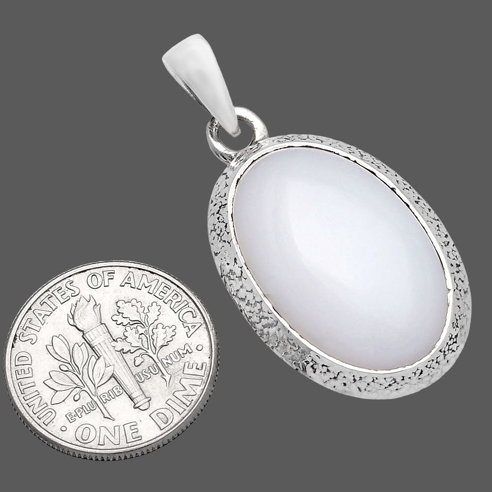 Natural White Opal Pendant P-1538 SDP144726