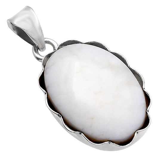 Natural White Opal Pendant P-1555 SDP144762