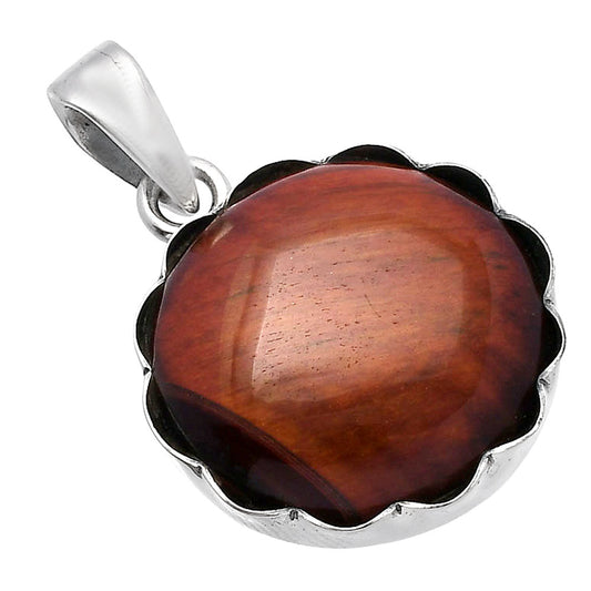 Natural Red Tiger Eye Pendant P-1555 SDP144763