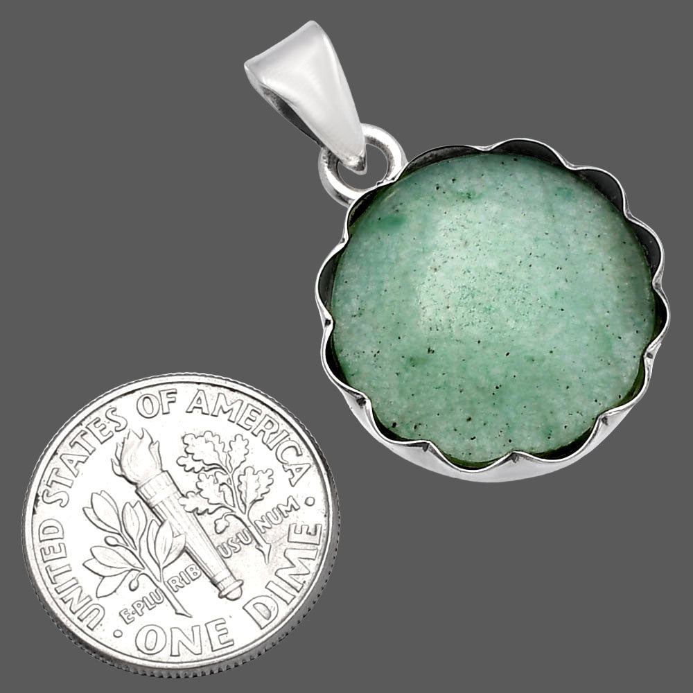 Natural Green Aventurine Pendant P-1555 SDP144771