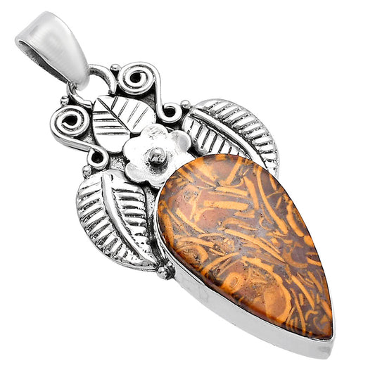 Southwest Design - Coquina Fossil Jasper Pendant P-1419 SDP144808