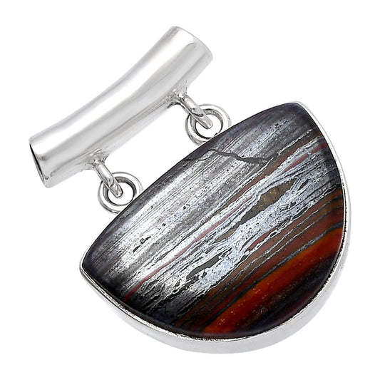 Natural Iron Tiger Eye Pendant P-1198 SDP144924