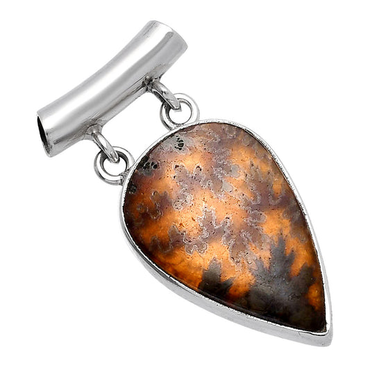 Natural Sutured Ammonite - Madagascar Pendant P-1198 SDP144938