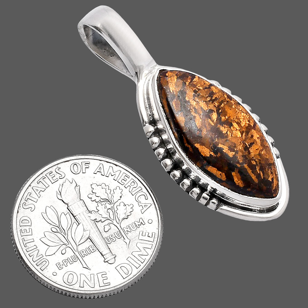 Natural Bronzite Pendant P-1326 SDP145828