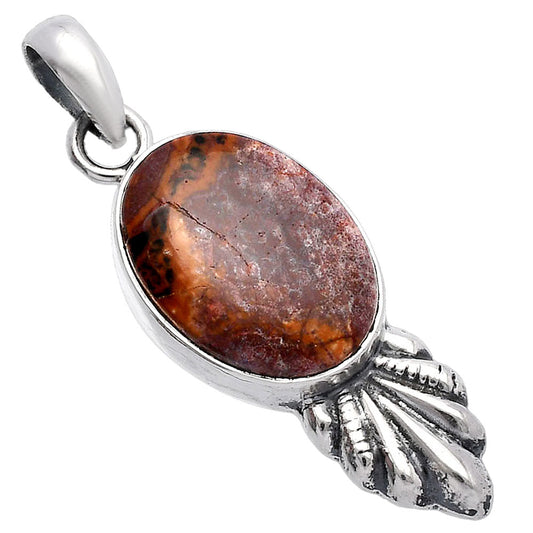 Natural Mexican Bird Eye Pendant P-1126 SDP145848