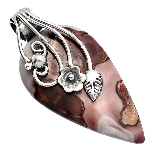 Natural Coffee Bean Jasper Pendant P-1581 SDP146023