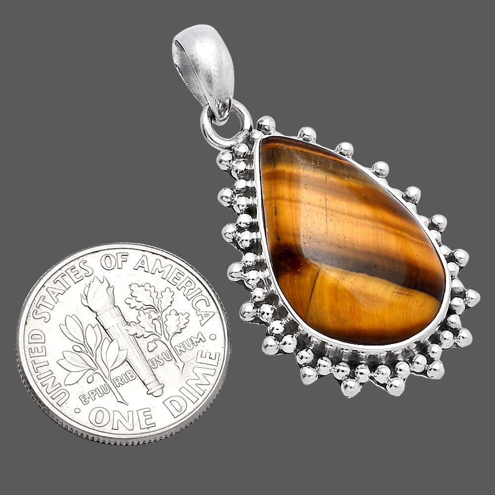 Natural Tiger Eye - Africa Pendant P-1066 SDP146156